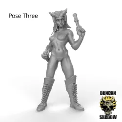 NSFW Tiefling Female Rogues Sorceress nude Resin 28mm 32mm Miniatures