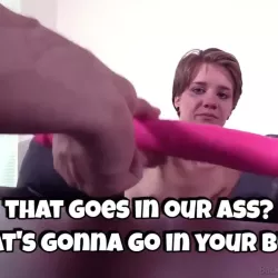 Anal Rookie Cant Keep Up With Her Friend