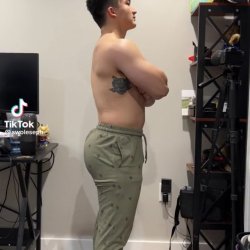 TikTok jock huge ass