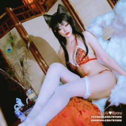 Byoru: Ahri Bikini League Of Legends Sexy Cosplay