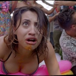 Naked Francia Raisa in Grown-ish ANCENSORED