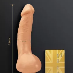 Greal 2 Best Realistic Vibrating Dildo in Flesh Color