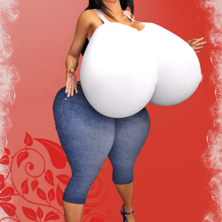 Damn Ali.....Your BooBs are HUGE by Supertito -- Fur Affinity dot net