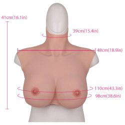 XXL Size Silicone Breast Form Fake Boobs For Crossdresser Transgender Drag Queen