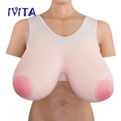 Huge Boobs 19XL Oval Nipples Silicone Breast Forms Huge Boobs Crossdressers