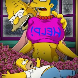 simpson porn comics