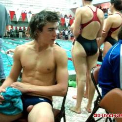 swimmer dick slip
