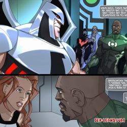 green lantern fuck hawkgirl