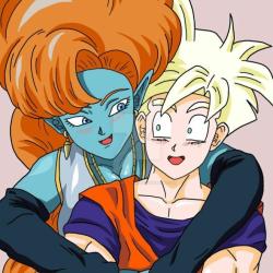 bulma desnuda follando con gohan