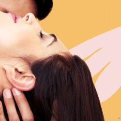 wife threesome massage nearby sleeping husband