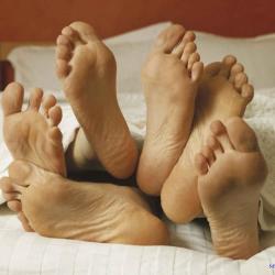 wife threesome massage nearby sleeping husband