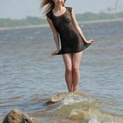 hot nude girl in tranceparent short nighty dress hd wallpaper
