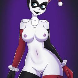harley quinn nude