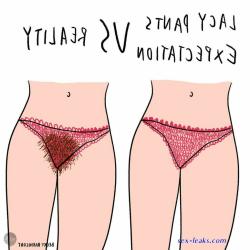 bjg clit showing through panties and popping out