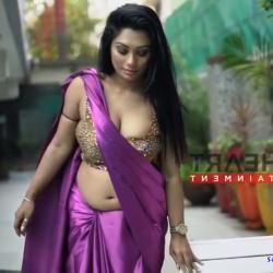 big tits saree pic