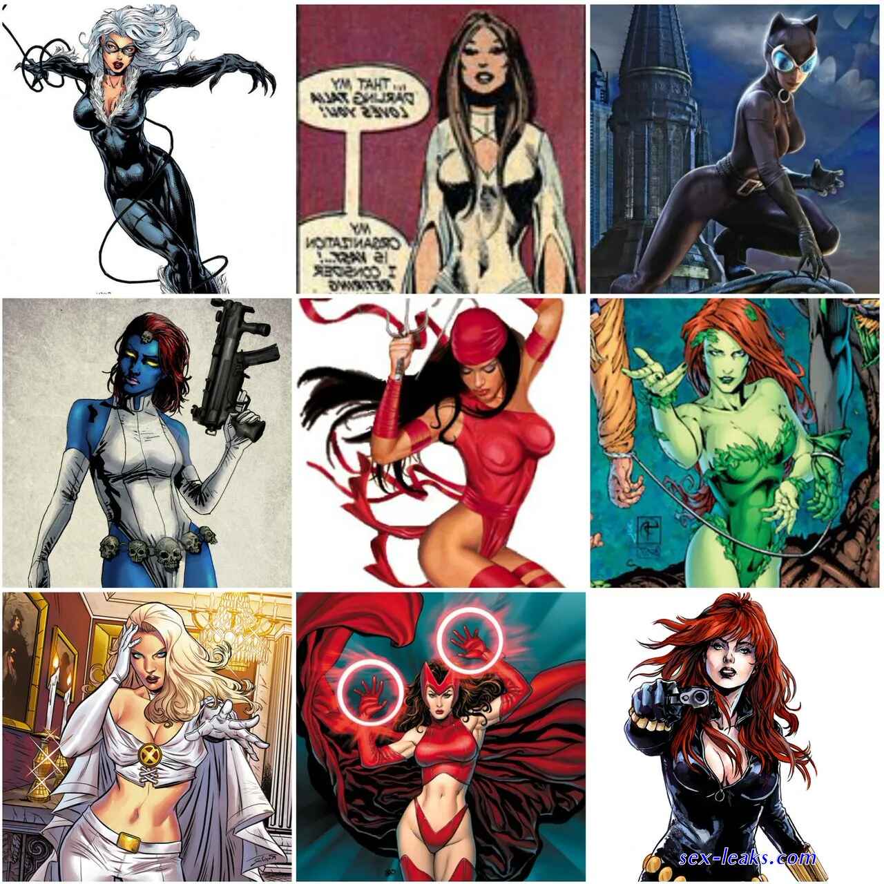 Nude Superheroines