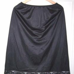 ladies in nylon slips undressing