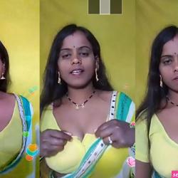indian big boobs blouse open