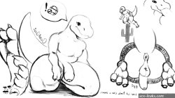 dino footjob
