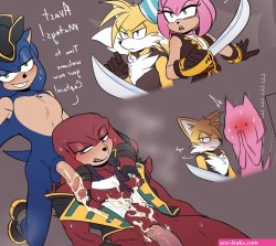 Sonic PRIME comic porn